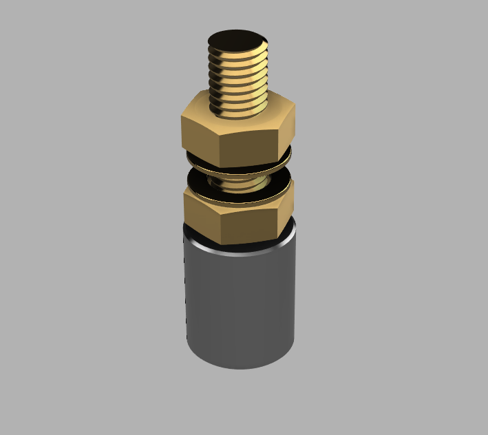 Earth Boss Type 2 Stainless with brass or bronze fixing hardware
