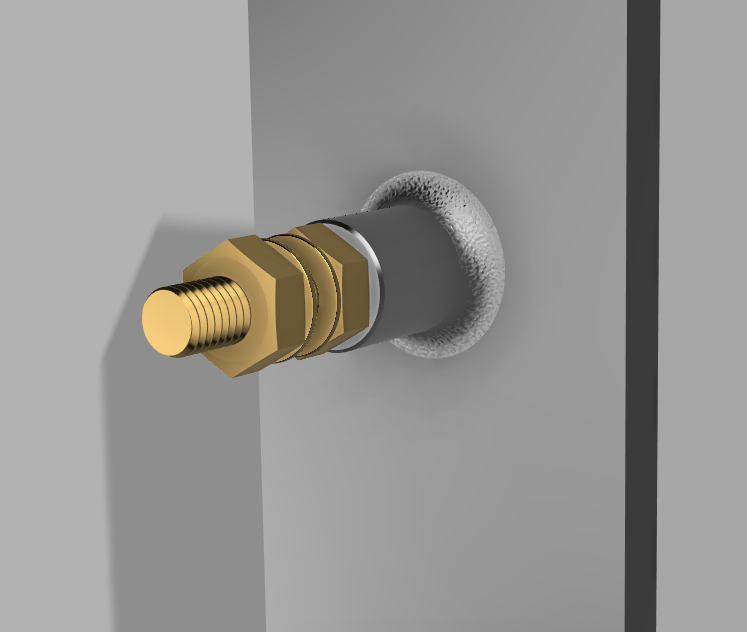 Earth Boss Type 2 Stainless with brass or bronze fixings hardware
